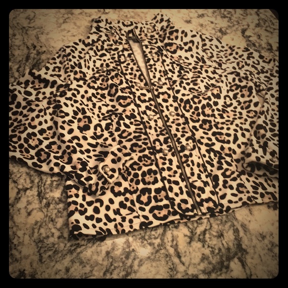 Lisa Cheetah blazer - Picture 1 of 6